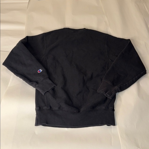 Champion Black Crewneck with Logo - Picture 6 of 6
